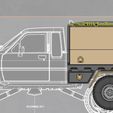 trail-fnder-A.jpg OFF ROAD REAR CANOPY Type 2 for BRX 01 and RC4wd trail finder