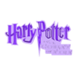 BlackSilver - Harry Potter and the Goblet of Fire.stl 3D MULTICOLOR LOGO/SIGN - Harry Potter Movie Titles Pack