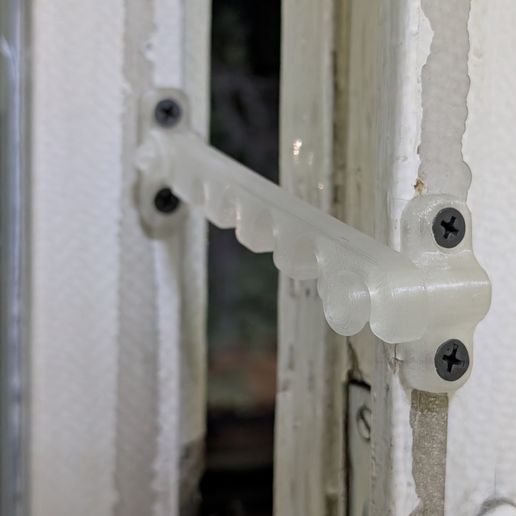 🪟 Window Stopper \ Wind Hook・Free STL File for 3D printing・Cults