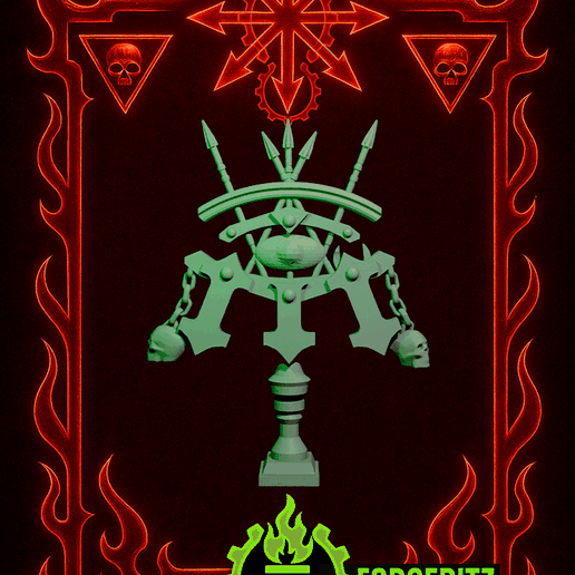 7.png Ornaments bits: Chaotic Space soldiers-Bundle 2