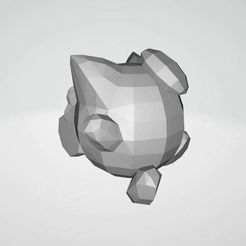 Tiny-Pippi.jpg Fichier STL Tiny Pippi Pokemon Lowpoly・Design imprimable en 3D à télécharger