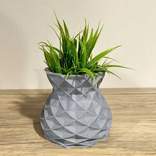 Faceted Vase - 3D model önizlemesi