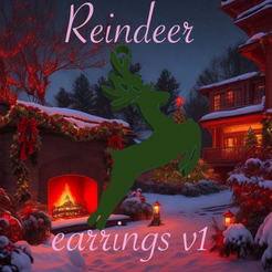 reindeer-v1.png Whimsical Reindeer Earrings