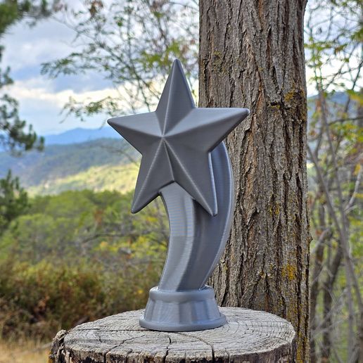 ⭐ Star Trothy 🏆・Free STL File for 3D printing・Cults
