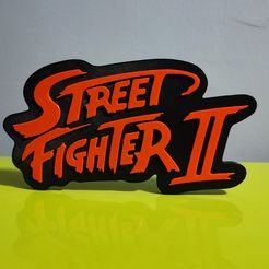IMG_20230717_233839.jpg Fichier STL Logo Street Fighter 2・Modèle pour imprimante 3D à télécharger