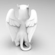 Griffin.130.jpg Mystical Griffin Minimalist Sculpture