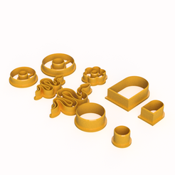 cortadores-arcilla-todos-cuad.png Fichier STL Collection de cutters pour argile polymère・Design pour imprimante 3D à télécharger