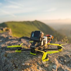 web_DSC4957.jpg Free STL file TPU dampened gopro support XL5 (nazgul5) iflight・3D printable object to download