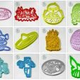 rec8.jpg Over 200 Cookie Cutters - Fondant - Different Themes and Sizes