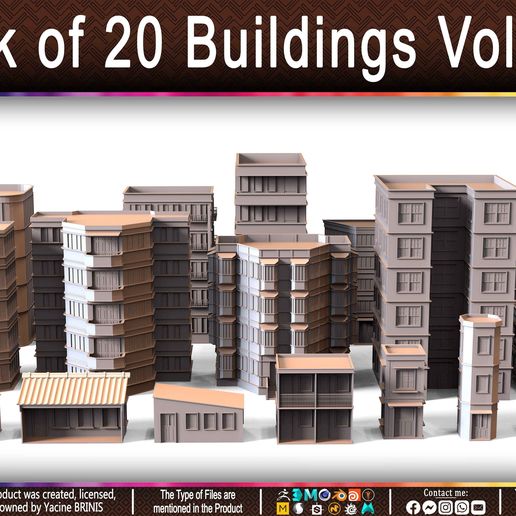 Pack-of-20-Buildings-Volume-02-Sculpted-By-Yacine-BRINIS-Set-040.jpg Pack of 20 Buildings Volume 02
