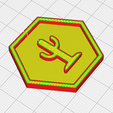 cactus-preview.png Коллекция шестиугольников Desert Meeple - 3D печатные игровые жетоны
