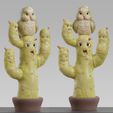 exc.jpg thoughts, choices and decisions - the cacti and the bird - COLLECTIBLE  figurine