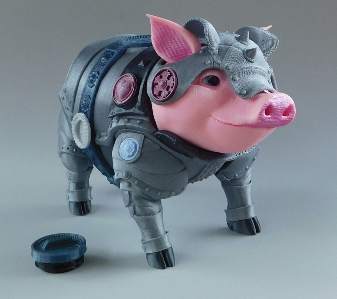 Capture d’écran 2017-04-12 à 15.54.20.png Free STL file Sir Pigglesby (a most noble piggy bank)・Design to download and 3D print, loubie