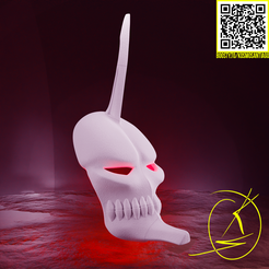 758499fc-f7df-4e09-aef8-c093999efea6.png Free 3D file Sarugaki Hiyori Mask (Bleach)・3D printable design to download