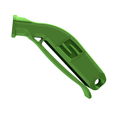 clip-whislte-green-2.png clip emergency and survival whistle - Dual tone -   (falcon clip)