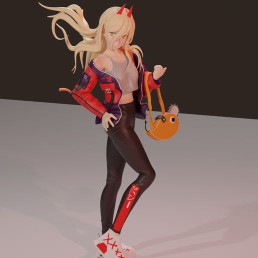 9.jpg El hombre de la motosierra eléctrica casual