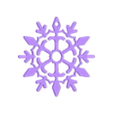 Bola Navidad_Copo5.stl Bolas de Natal Flocos