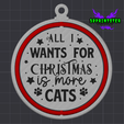All-I-Want-For-Christmas-Is-More-Cats.png 🎄 ¡48 adornos giratorios para el árbol de Navidad!