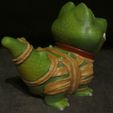 Croc-the-Crocodile-Painted-6.jpg Archivo STL Croc the Crocodile (Easy print no support)・Diseño para descargar y imprimir en 3D