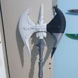 20240226_213550.jpg Final fantasy XV Royal arms axe of the conqueror 3d print 3D print model