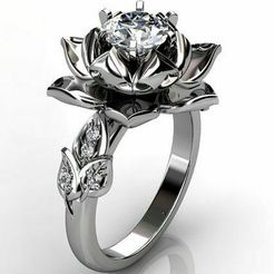 10280.jpg Lotus Diamond Ring R67