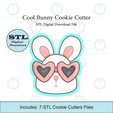Etsy-Listing-Template-STL.png Cool Bunny Cookie Cutter | STL File