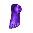 Left foot scales.stl Dxgirly Designs Sereia Full Doll