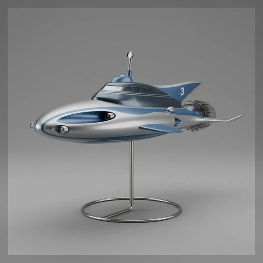 Stingray Combat Submarine Classic 1964