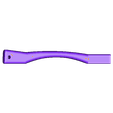 Tr01_handle_stl.stl model of battle axe gun 3D print and cnc