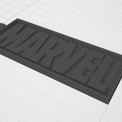 LLAVERO-MARVEL-1.jpg Archivo STL MARVEL・Diseño de impresión en 3D para descargar, JDG88