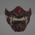 Mask-front.jpg MÁSCARA DE DEMÓNIO HANNIBAL SAMURAI