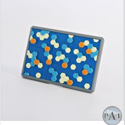 001.jpg STL-Datei Geometrisches Puzzle + Rahmen!!! kostenlos・3D-Druck-Modell zum herunterladen