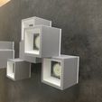 IMG_1706.JPG STL file Ceiling LED Lamp・3D printable model to download