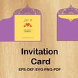 6.jpg Mandala style invitations for weddings, xv years, baptisms, etc. 10 models - Vectors laser engraving and cutting
