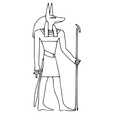 Dieu Anubis.png Anubis and Ra, Gods of Egypt