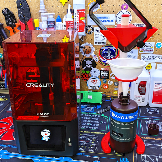 Halot1_resin_vat_drain-1.png Creality Halot One Resin Vat Drain Stand