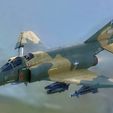 f-1.jpg F4 Phantom 2 Forest - With Cockpit - Fully Rigged - High Resolution Textures