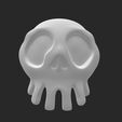 haunted-mansion-holiday-half-skull-3d-print-model-3d-model-80422d7aa4.jpg Haunted Mansion Holiday Nightmare before Christmas Half Skull (demi-crâne)