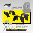 Stock-Axles-Size-RCEcuador-Oversized-Innerfenders-Post-1.png Oversized inner fenders for Axial SCX10 II or I with big tires on STOCK SIZE AXLES
