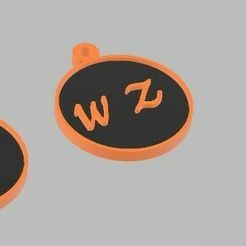 wz.jpg LLAVERO INICIAL 2 LETRAS W.Z