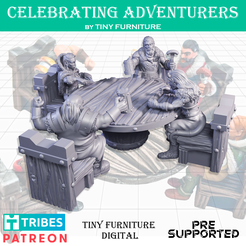 SF_3_MMF.png STL file Celebrating adventurers (SITTING FOLKS)・3D printing idea to download
