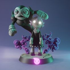 CRONAUUU2.jpg Archivo STL "Creepy Crona" (Soul Eater FanArt)・Modelo de impresión 3D para descargar