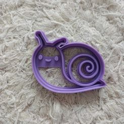 caracol.jpg Fichier STL emporte-pièce escargot ressort à 8cm・Design à télécharger et à imprimer en 3D