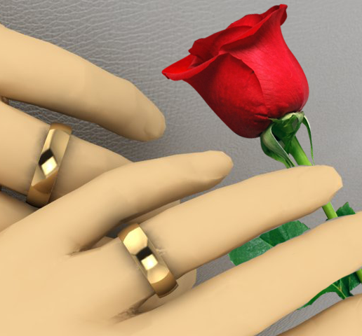 cg2.7.png Printable wedding ring 6mm comfort jewelry  STL