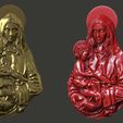 madonna2-3d-model-stl-3.jpg Virgen con el Niño