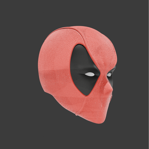 2.png Deadpool Mask with Detailed Texture and Magnets Slots / Deadpool - Mascara con Textura e Magnes