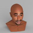 untitled.1340.jpg Tupac Shakur bust ready for full color 3D printing