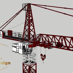 1-1-Kopie.jpg 3D file RC Tower Crane - CT360 - 1:14・Design to download and 3D print