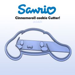 Sanrio-portada-cinna.jpg SANRIO CINNAMOROLL COOKIE CUTTER