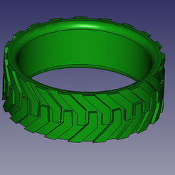 reifen.png Fichier STL Anneau avec profil tout-terrain・Objet pour imprimante 3D à télécharger